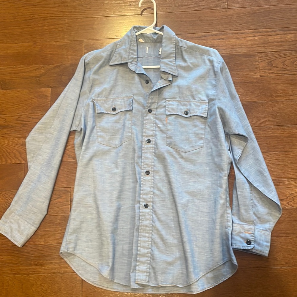 Mens western-style button down